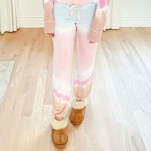 🔥NWT Sundry Ombré Tie Dye dye spring colors joggers Sz. 1